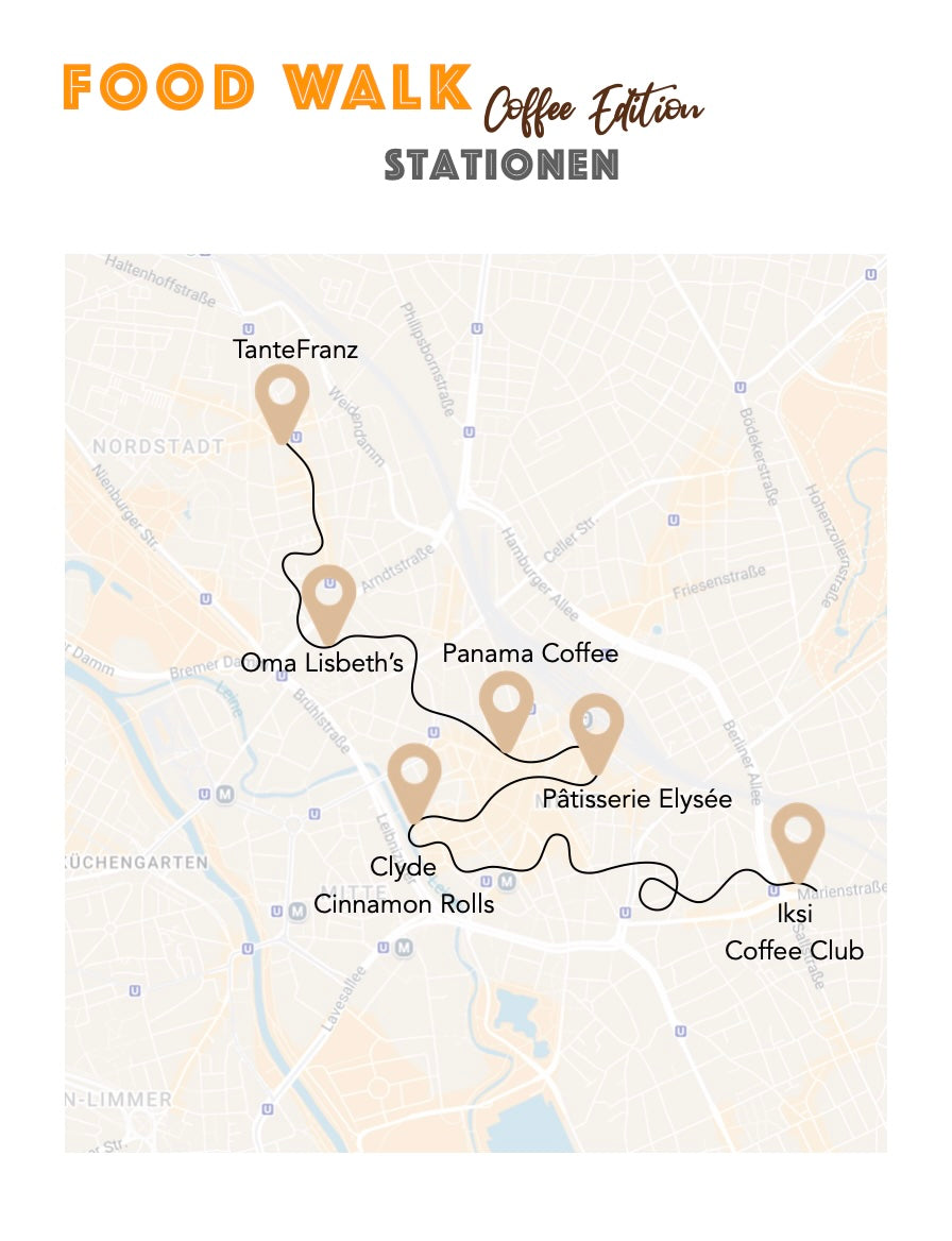 Freitag, 21.11.2025: Hannover Food Walk x Coffee Edition - Food Walk