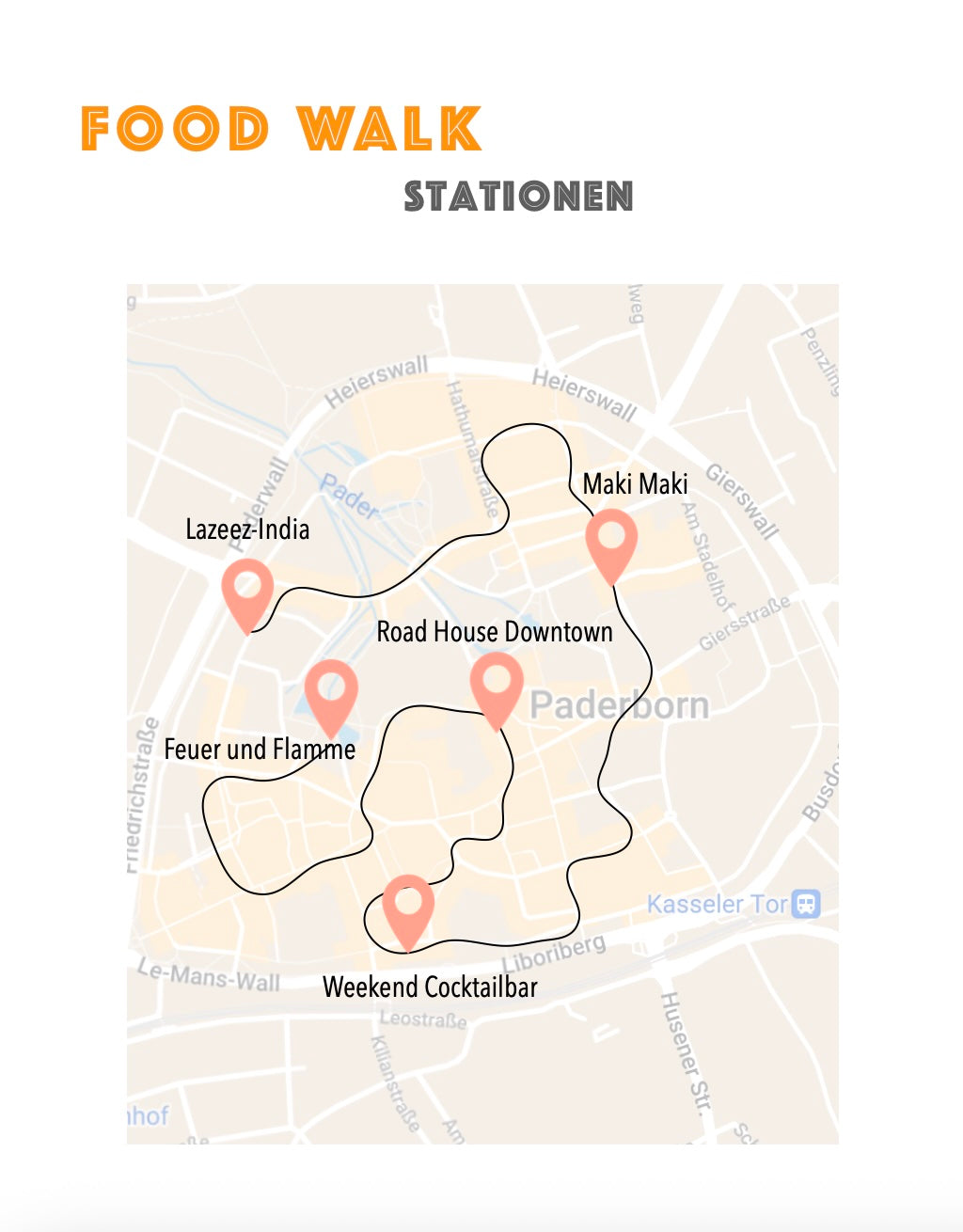 Samstag, 20.09.2025: Paderborn Food Walk - Food Walk