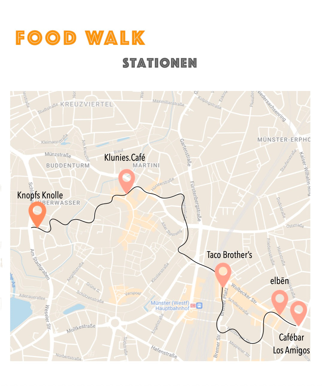 Donnerstag, 26.02.2026: Münster Food Walk - Food Walk