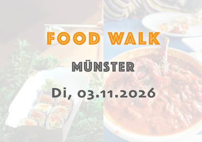 Dienstag, 03.11.2026: Münster Food Walk