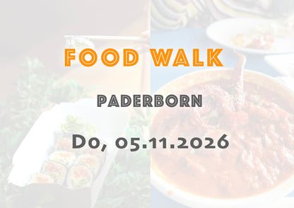Donnerstag, 05.11.2026: Paderborn Food Walk