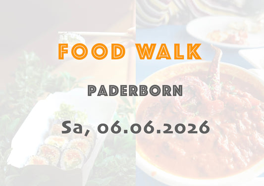 Samstag, 06.06.2026: Paderborn Food Walk
