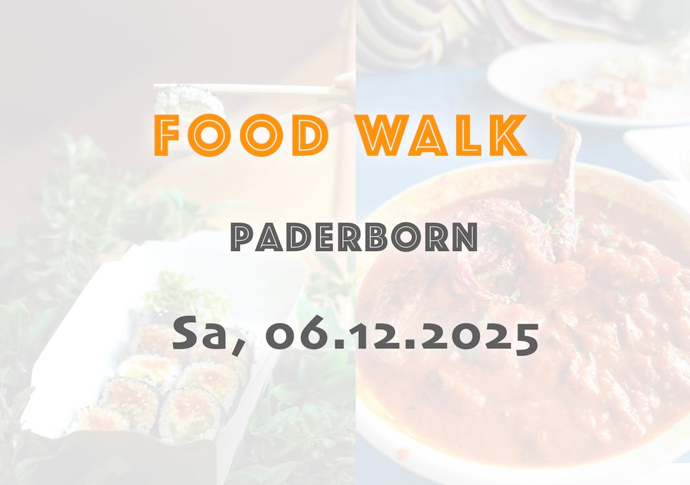 Samstag, 06.12.2025: Paderborn Food Walk - Food Walk