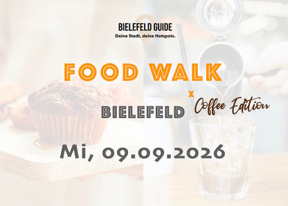 Mittwoch, 09.09.2026: Bielefeld Coffee Walk