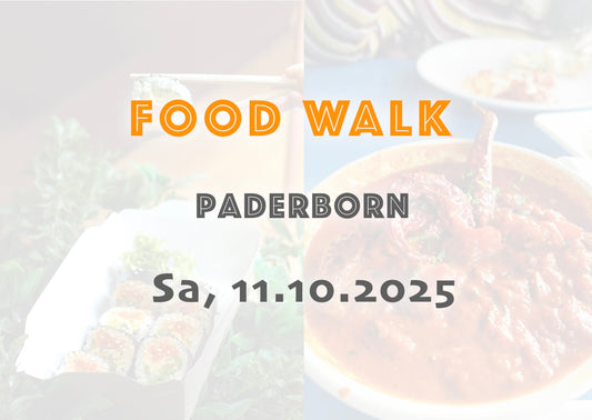 Samstag, 11.10.2025: Paderborn Food Walk