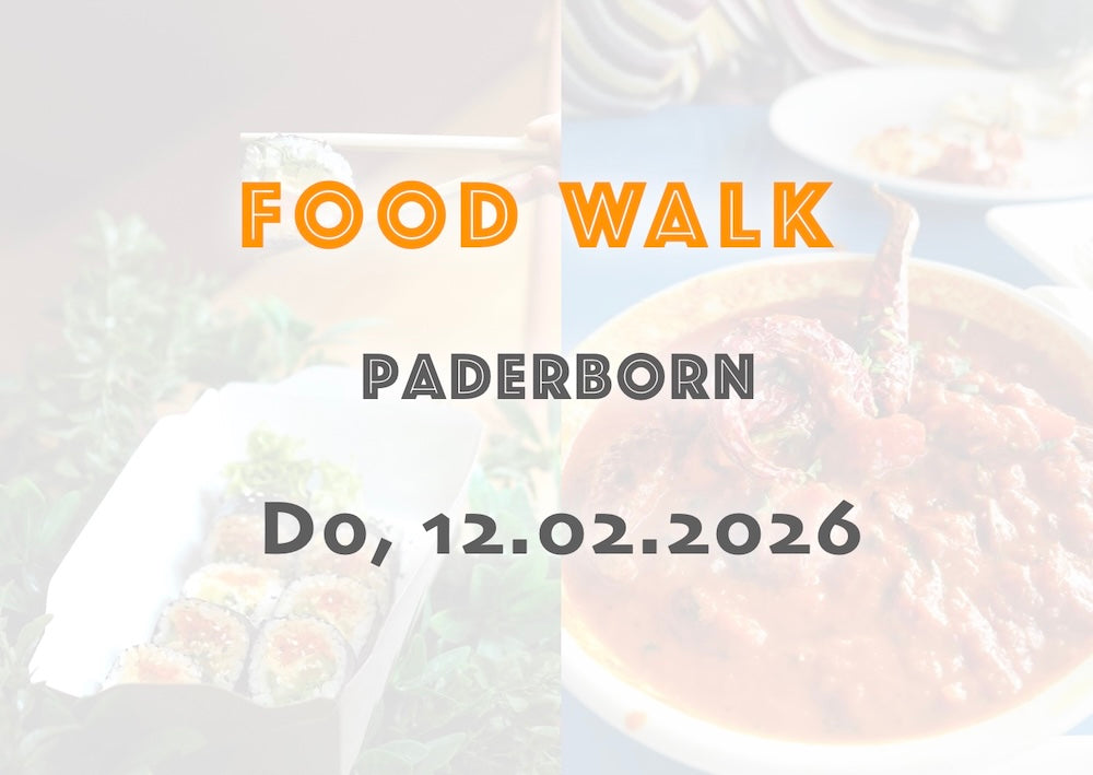Donnerstag, 12.02.2026: Paderborn Food Walk - Food Walk