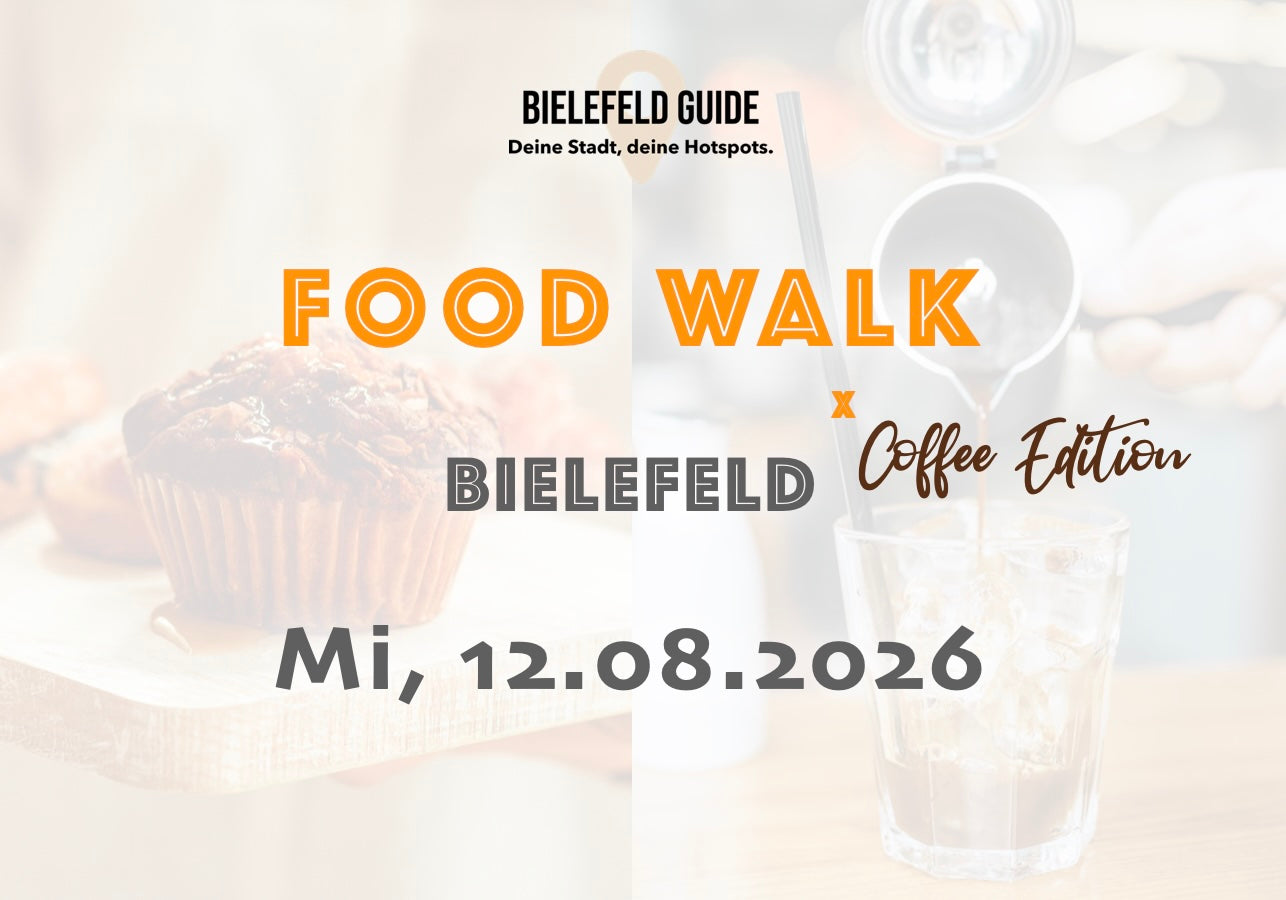 Mittwoch, 12.08.2026: Bielefeld Coffee Walk