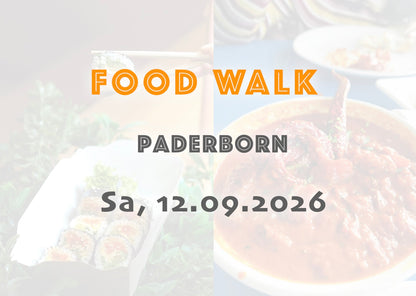 Samstag, 12.09.2026: Paderborn Food Walk