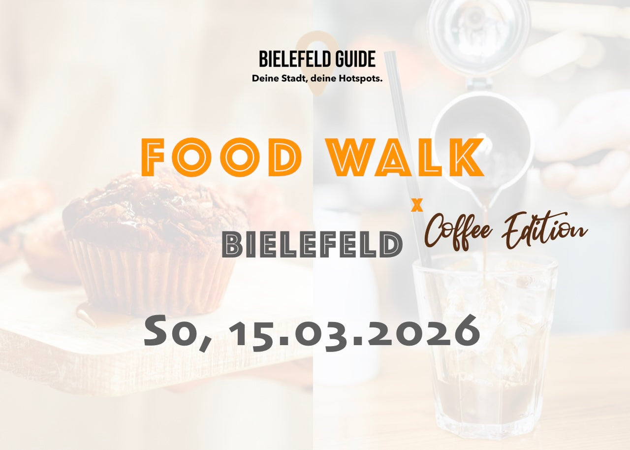 Sonntag, 15.03.2026: Bielefeld Food Walk x Coffee Edition - Food Walk