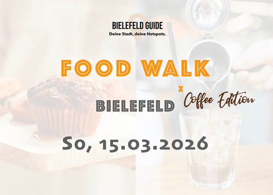 Sonntag, 15.03.2026: Bielefeld Food Walk x Coffee Edition - Food Walk