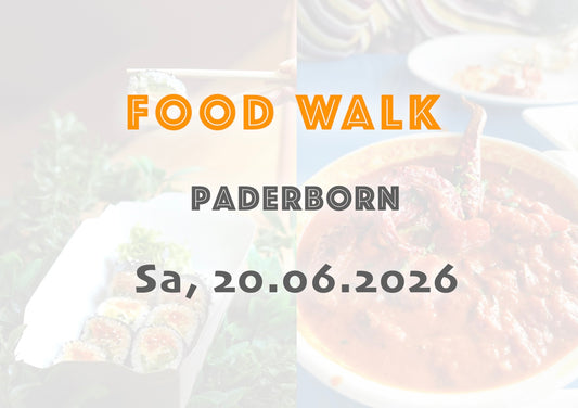 Samstag, 20.06.2026: Paderborn Food Walk