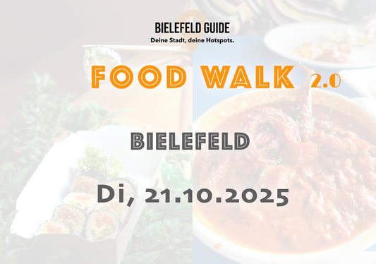 Dienstag, 21.10.2025: Bielefeld Food Walk 2.0 - Food Walk