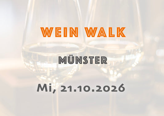 Mittwoch, 21.10.2026: Münster Wein Walk