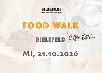 Mittwoch, 21.10.2026: Bielefeld Coffee Walk
