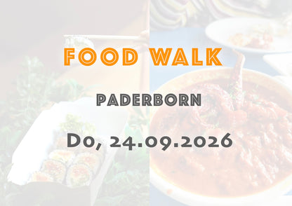 Donnerstag, 24.09.2026: Paderborn Food Walk