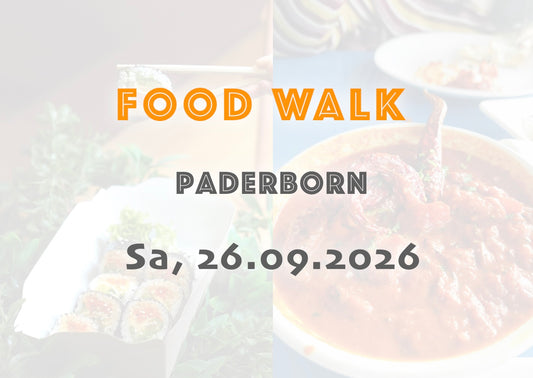 Samstag, 26.09.2026: Paderborn Food Walk - Food Walk