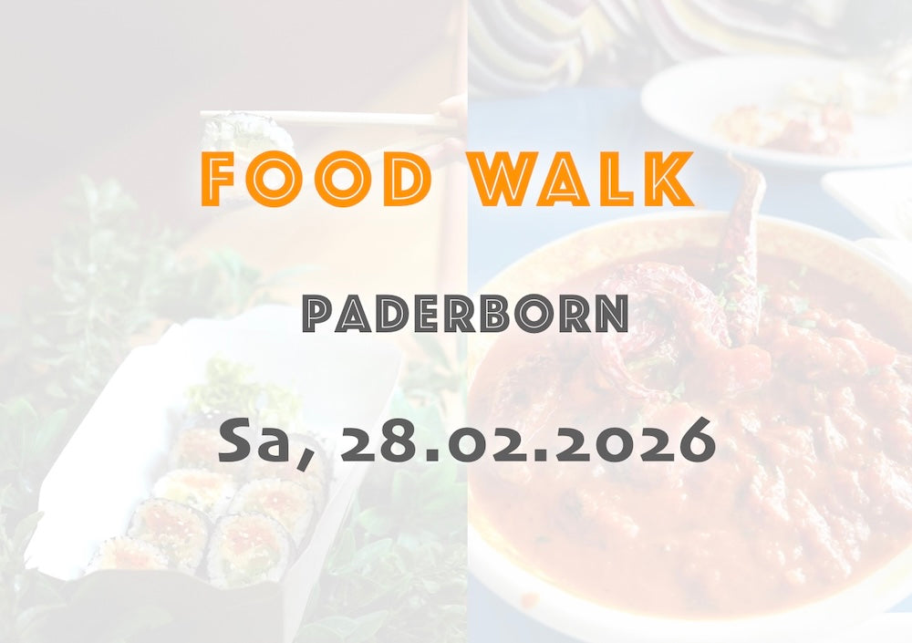 Samstag, 28.02.2026: Paderborn Food Walk - Food Walk