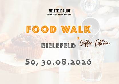 Sonntag, 30.08.2026: Bielefeld Coffee Walk