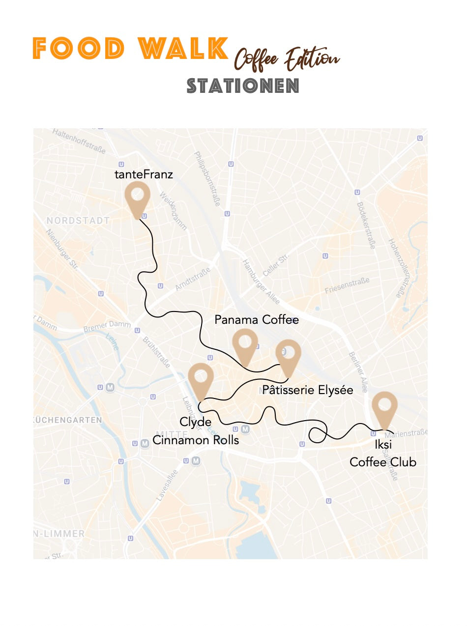 Samstag, 25.10.2025: Hannover Food Walk x Coffee Edition