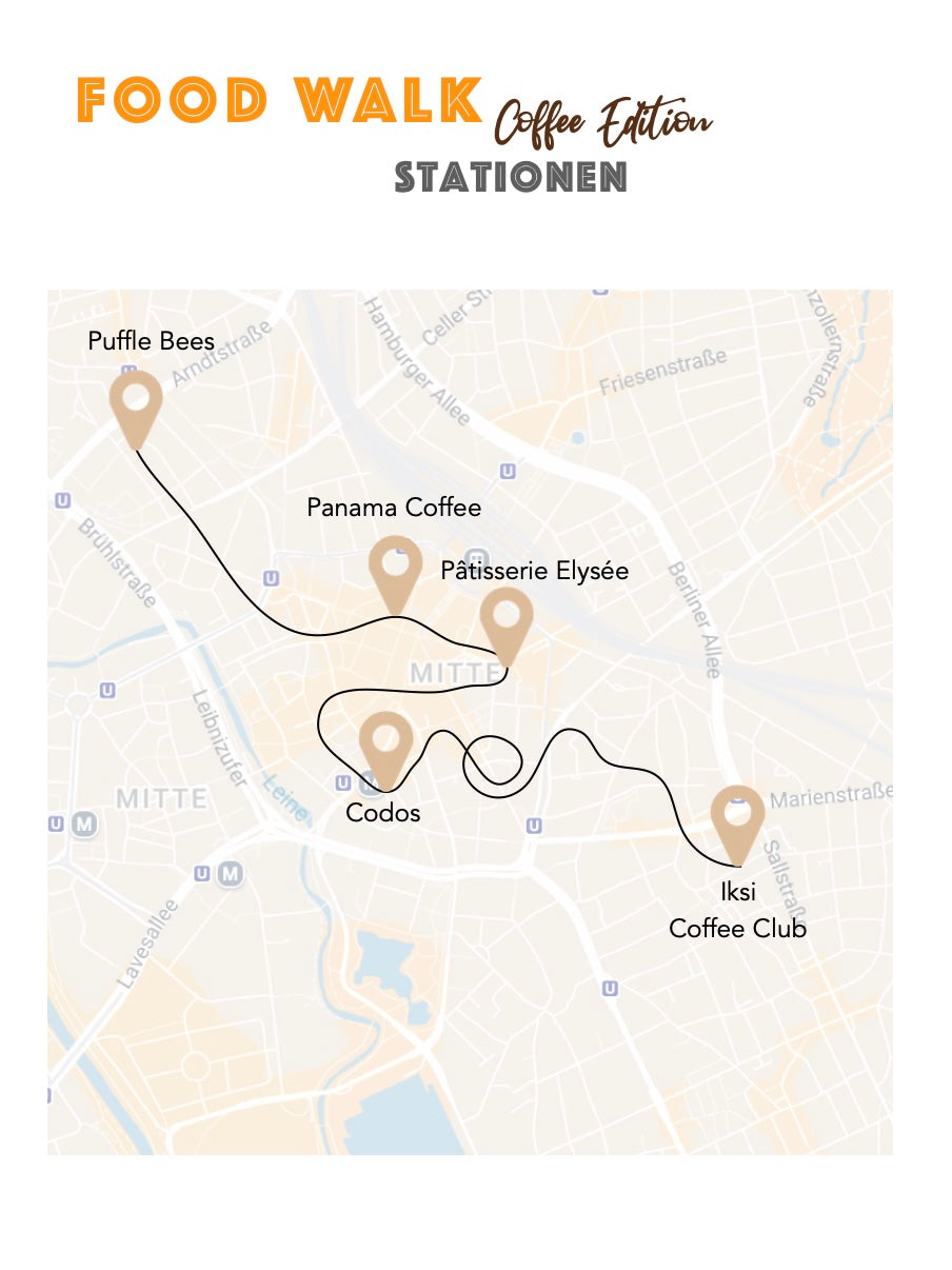 Samstag, 23.05.2026: Hannover Food Walk x Coffee Edition - Food Walk