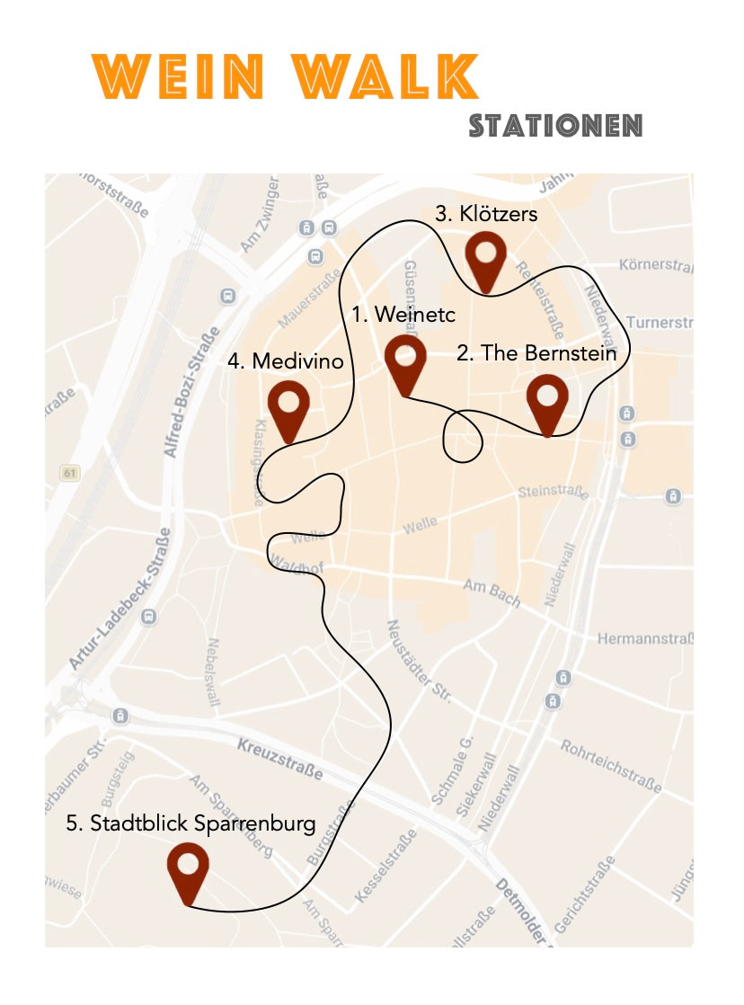 Samstag, 19.09.2026: Bielefeld Wein Walk 2.0