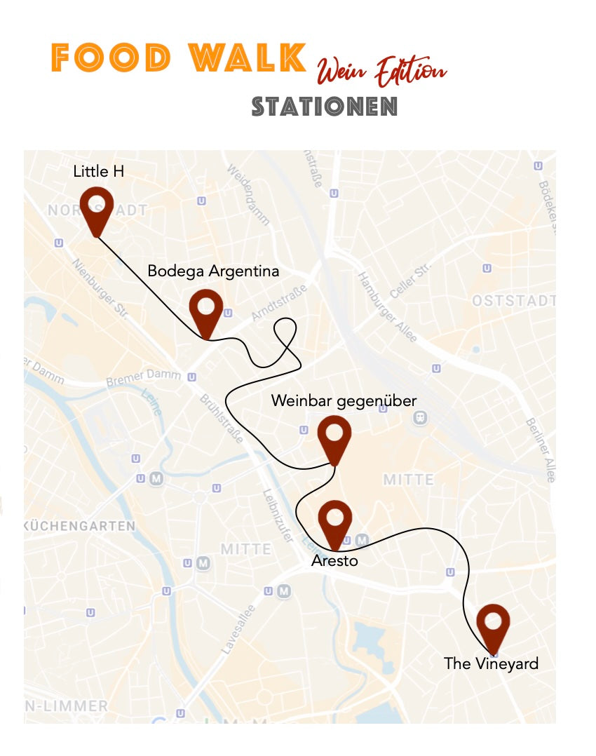 Samstag, 01.08.2026: Hannover Food Walk x Wine Edition - Food Walk